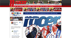 Desktop Screenshot of motorcycleracer.com